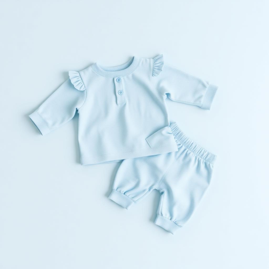 Baby Blue Clothing Set