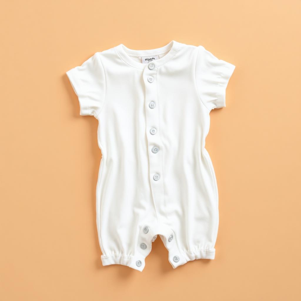 Baby White Romper