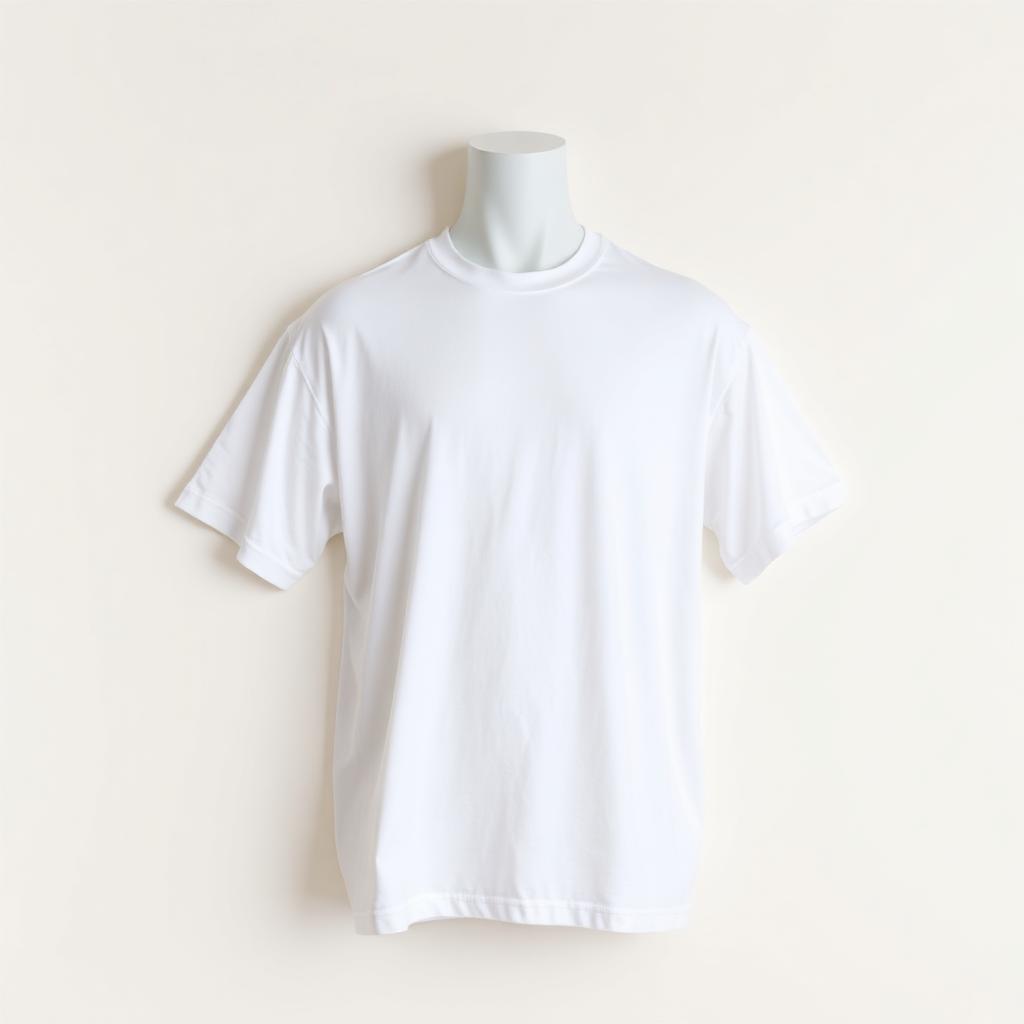 Men White Oversized T-Shirt