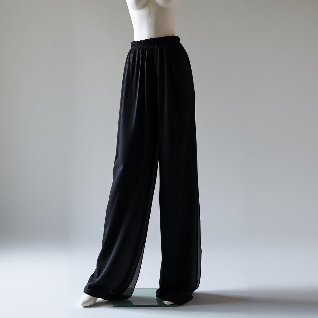 Women Black Palazzo Pants